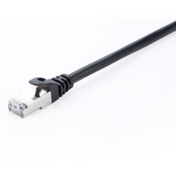 V7 CABLE CAT6 BLINDADO ETHERNET NEGRO STP 5M