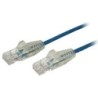 StarTech CABLE 0.5M CAT6 AZUL SIN ENGANCHE 28 AWG CABLE DE COBRE