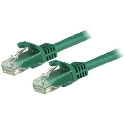 StarTech CABLE 1.5M CAT6 ETHERNET VERDE SIN ENGANCHE 24 AWG COBRE