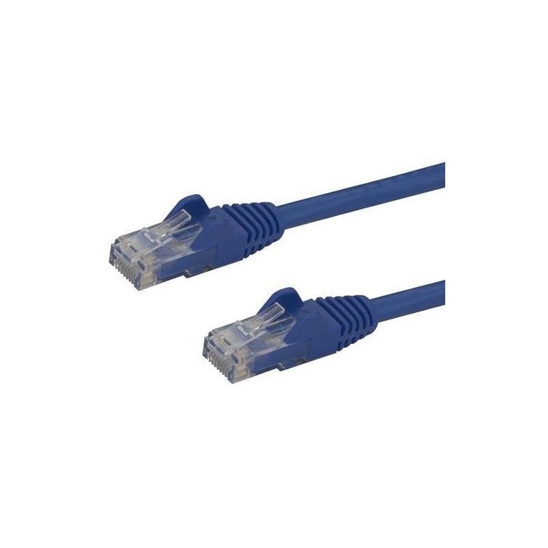 StarTech CABLE 1.5M CAT6 ETHERNET AZUL SIN ENGANCHE 24 AWG COBRE