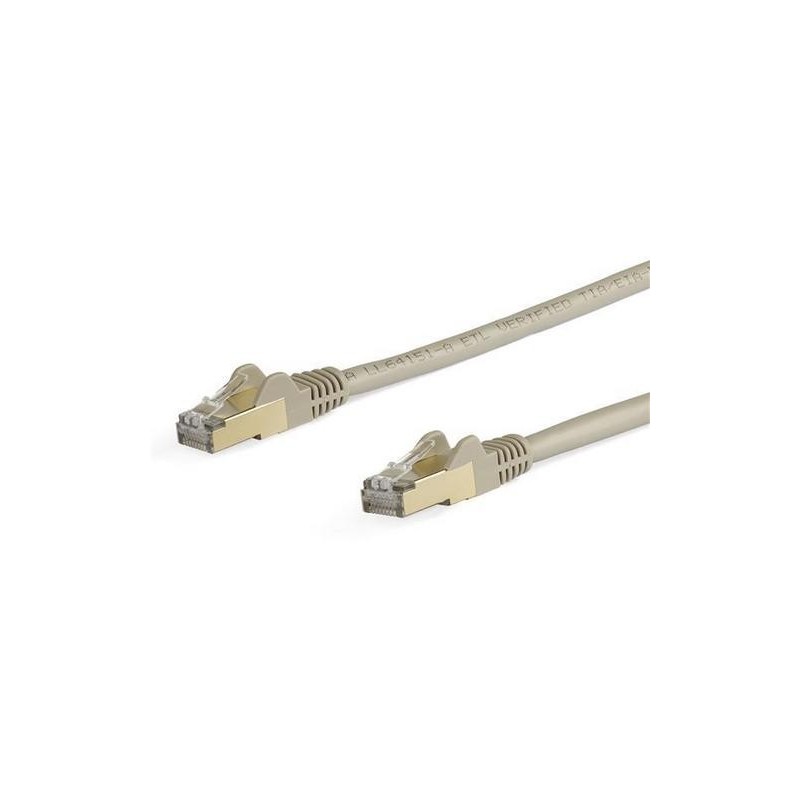 StarTech CABLE 10M CAT6A ETHERNET GRIS BLINDADO COBRE