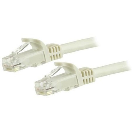 StarTech CABLE 1.5M CAT6 BLANCO SIN ENGANCHE 24 AWG COBRE