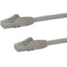 StarTech CABLE 7.5M CAT6 GRIS SIN ENGANCHE 24 AWG COBRE