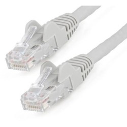 StarTech CABLE DE RED ETHERNET CAT6 UTP SIN ENGANCHES GRIS 1M