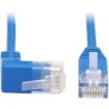 Eaton CABLE RJ45 ÁNGULO HACIA ARRIBA CAT6 MLD SLIM UTP BLUE 0.91M