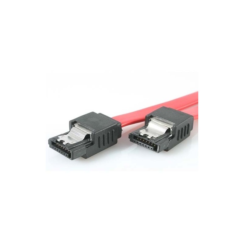 StarTech CABLE 30CM SATA SERIAL ATA ROJO CIERRE DE SEGURIDAD LATCHING