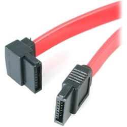 StarTech CABLE 15CM SATA DATOS RECTO A ACODADO A LA IZQUIERDA H A H