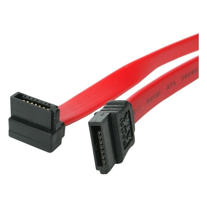 StarTech CABLE 20CM SATA DATOS RECTO A ACODADO A LA DERECHA H A H