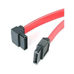 StarTech CABLE 45CM SATA DATOS RECTO A ACODADO A LA IZQUIERDA H A H