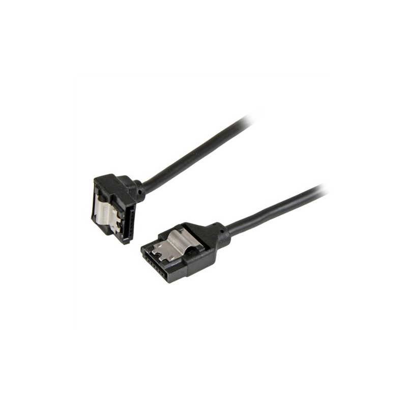 StarTech CABLE SATA 15CM CON CIERRE DE SEGURIDAD A ANGULO RECTO