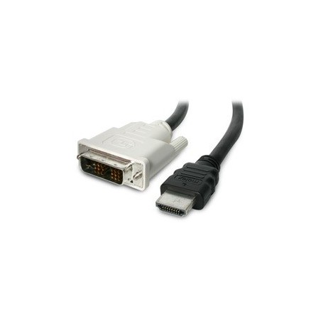 StarTech CABLE 5M ADAPTADOR HDMI A DVI-D MACHO A MACHO NEGRO