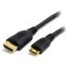 StarTech CABLE HDMI DE ALTA VELOCIDAD CON ETHERNET 1M MINI A HDMI