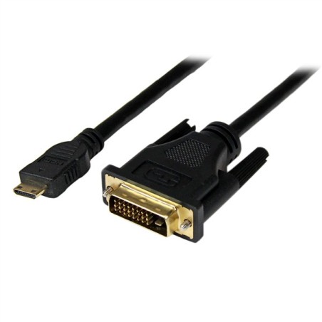 StarTech ADAPTADOR CABLE 1M MINI HDMI A DVI-D PARA TABLET Y CAMARA