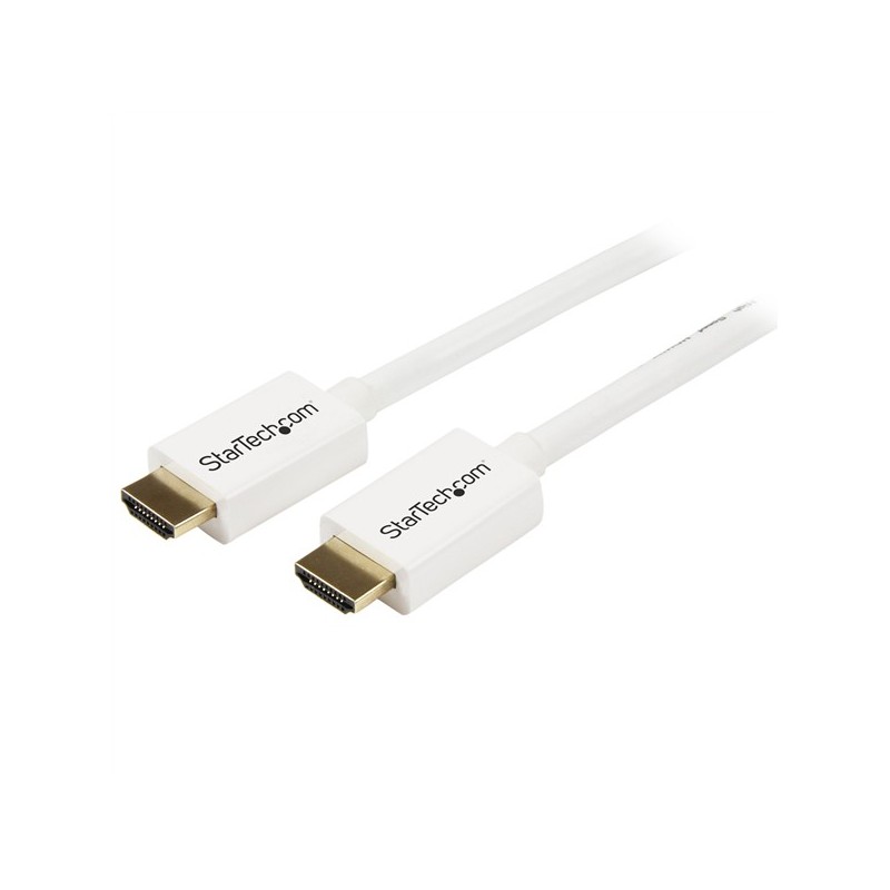 StarTech CABLE HDMI DE ALTA VELOCIDAD 5M MACHO A MACHO CL3 BLANCO