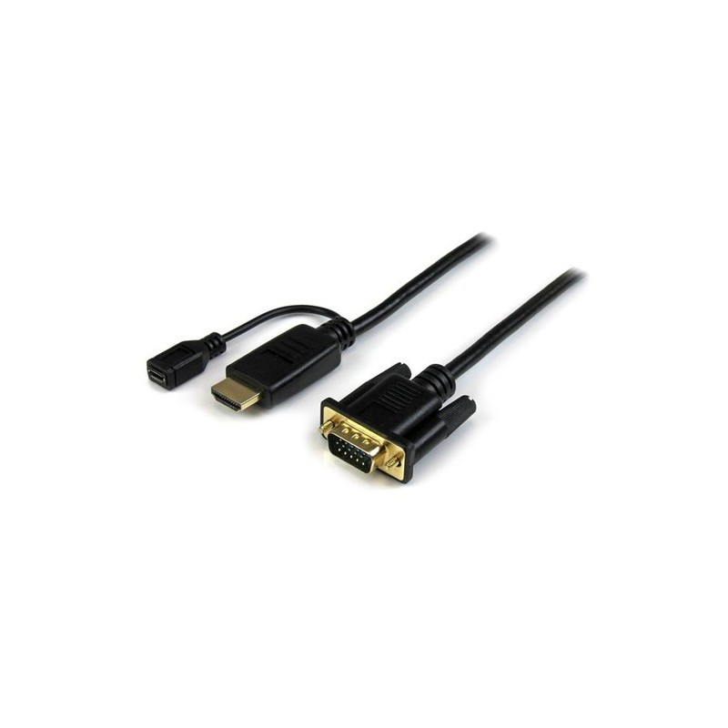 StarTech 1.8M HDMI A VGA ACTIVE ADAPTADOR CONVERTIDOR CABLE 1920X1200