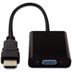 V7 ADAPTADOR HDMI A VGA NEGRO MACHO/HEMBRA