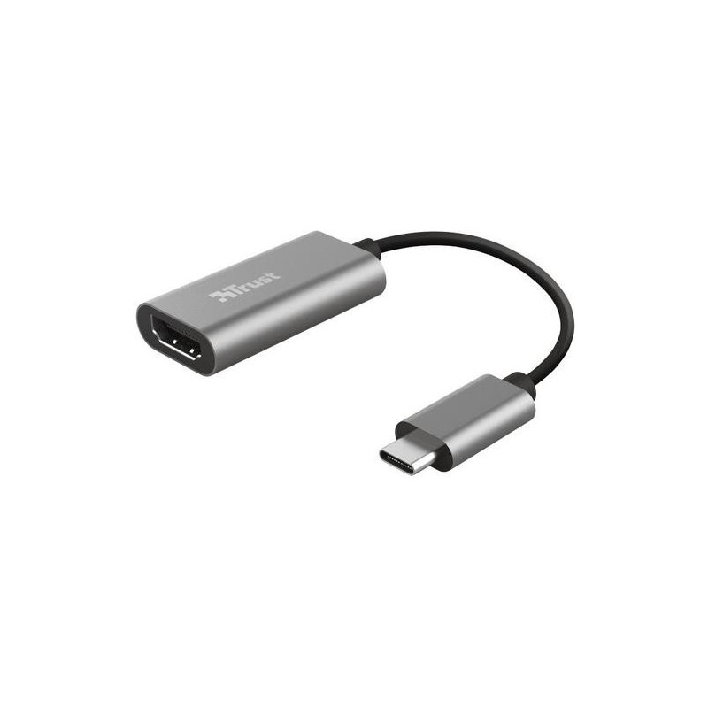 Trust ADAPTADOR USB-C A ADAPTADOR HDMI ULTRA 4K VIDEO MULTICHANNEL