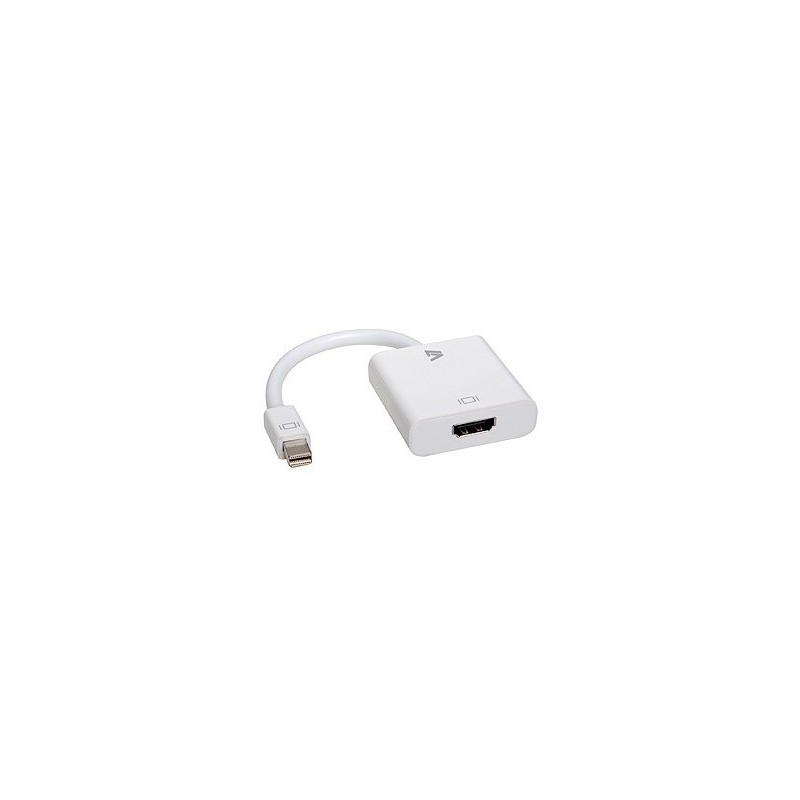 V7 ADAPTADOR MINI DISPLAYPORT A HDMI BLANCO