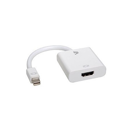 V7 ADAPTADOR MINI DISPLAYPORT A HDMI BLANCO