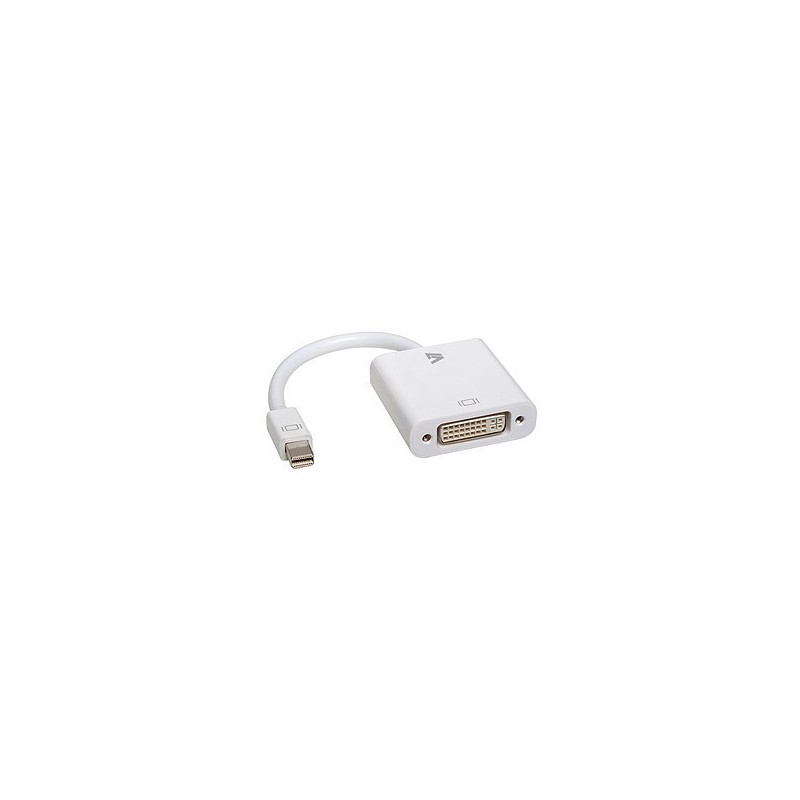 V7 ADAPTADOR MINI DISPLAYPORT A DVI BLANCO