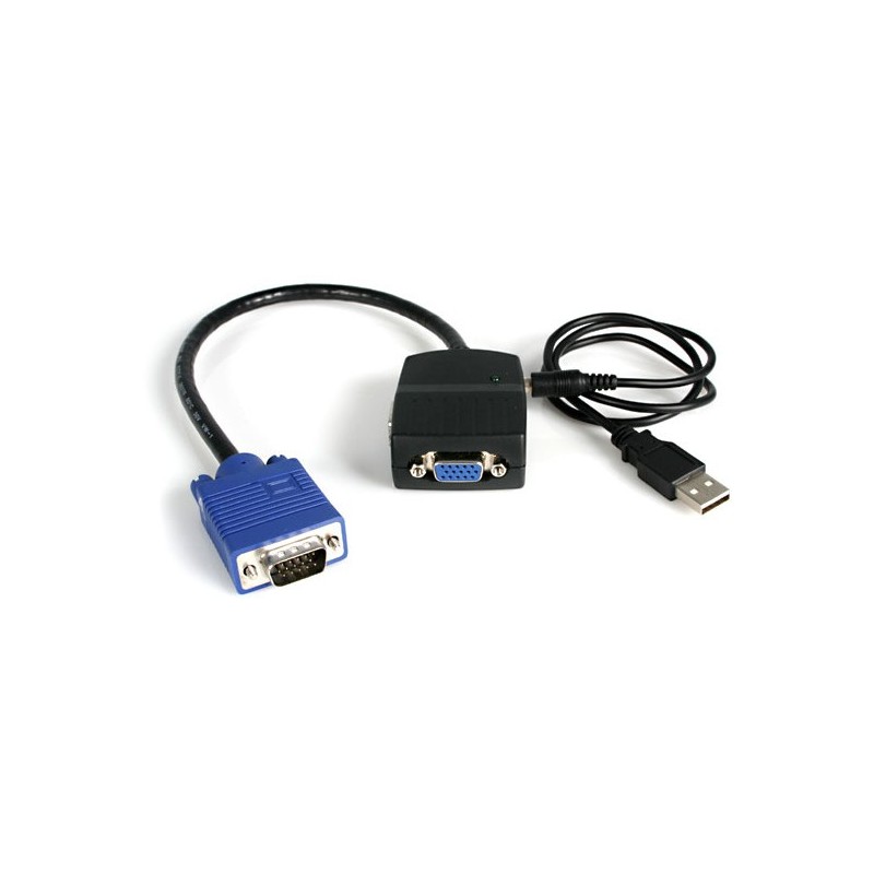 StarTech REPARTIDOR 2 PUERTOS VGA VIDEO ALIMENTADO POR USB