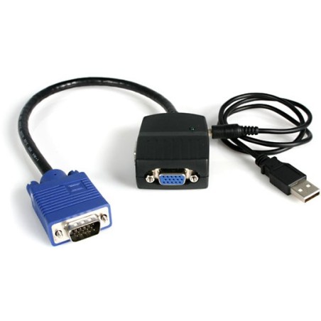 StarTech REPARTIDOR 2 PUERTOS VGA VIDEO ALIMENTADO POR USB