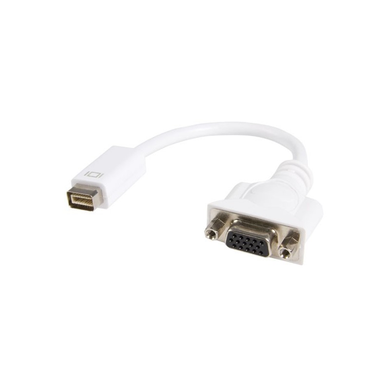 StarTech CABLE ADAPTADOR MINI DVI A VGA M A H BLANCO IMAC MACBOOK