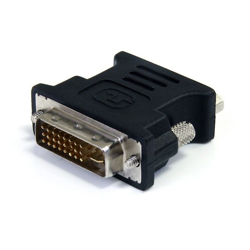 StarTech ADAPTADOR DVI-I MACHO A VGA DB15 HEMBRA NEGRO