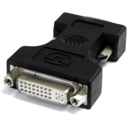 StarTech ADAPTADOR DVI-I HEMBRA A VGA DB15 MACHO NEGRO