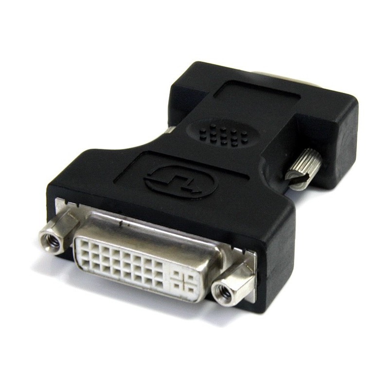 StarTech ADAPTADOR DVI-I HEMBRA A VGA DB15 MACHO NEGRO