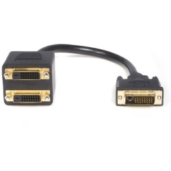 StarTech DIGITAL VIDEO REPARTIDOR CABLE 30 CM. DVI-D A 2 DVI-D MACHO/H