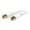 StarTech CABLE 1M MINI DISPLAYPORT MACHO A MACHO BLANCO