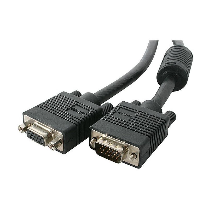 CABLE EXTENSION 15M COAXIAL VGA ALTA RESOLUCION MACHO A HEMBRA