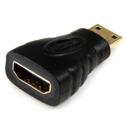 StarTech ADAPTADOR HDMI A MINI HDMI HEMBRA A MACHO NEGRO