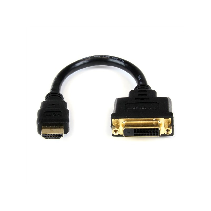 StarTech ADAPTADOR VIDEO HDMI MACHO A DVI-D HEMBRA