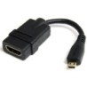 StarTech 5" ALTA VELOCIDAD HDMI ADAPT CABLE CON ETHERNET A HDMI MICRO