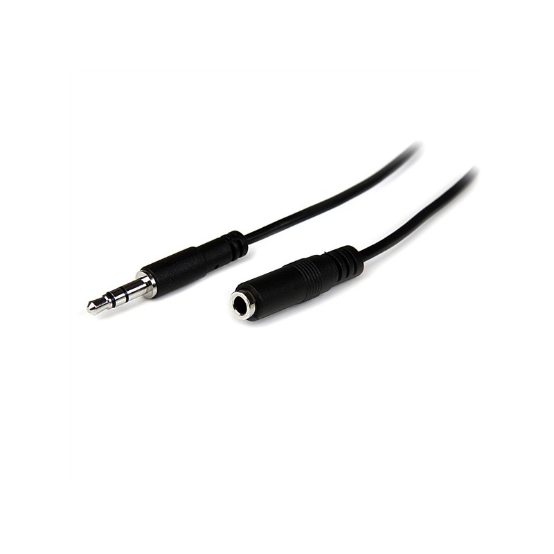 StarTech 2M AURICULAR AUDIO MINI JACK 3.5MM PROLONGACIÓN DE CABLE