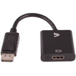 V7 DISPLAYPORT-ADAPTADOR HDMI-BLK MACHO/HEMBRA HD 1080P AV CONVERTIDOR