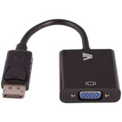 V7 DISPLAYPORT-ADAPTADOR VGA-BLK MACHO/HEMBRA VGA SVGA SXGA UXGA WUXGA