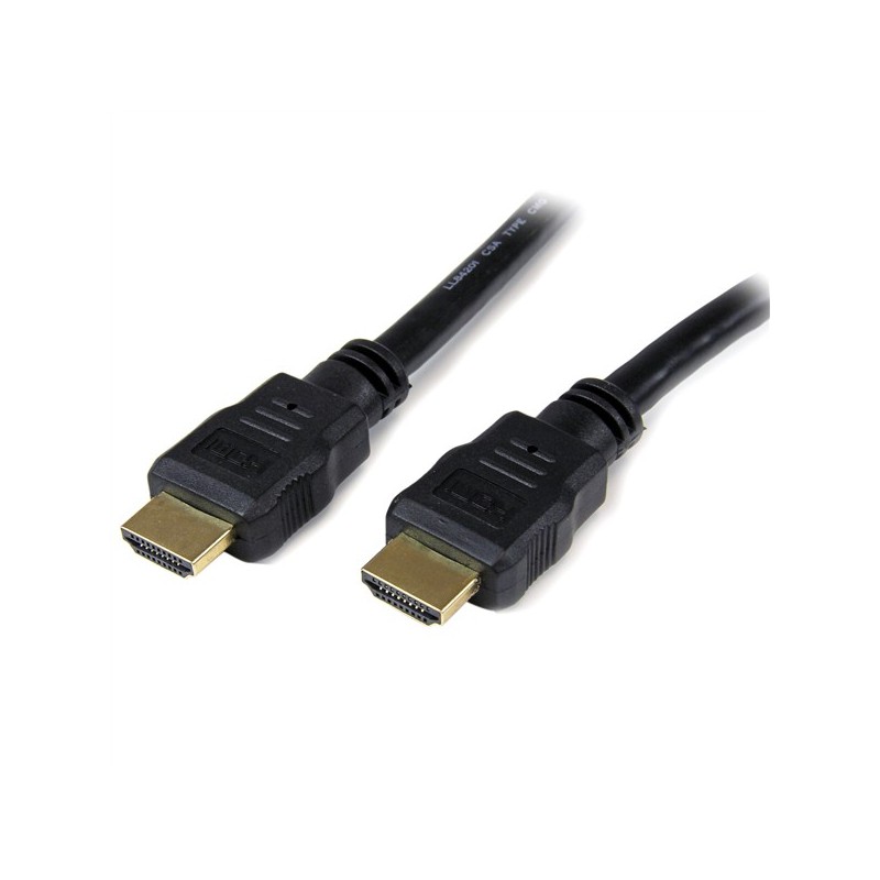 StarTech CABLE HDMI DE ALTA VELOCIDAD 1 5M 2X HDMI MACHO NEGRO