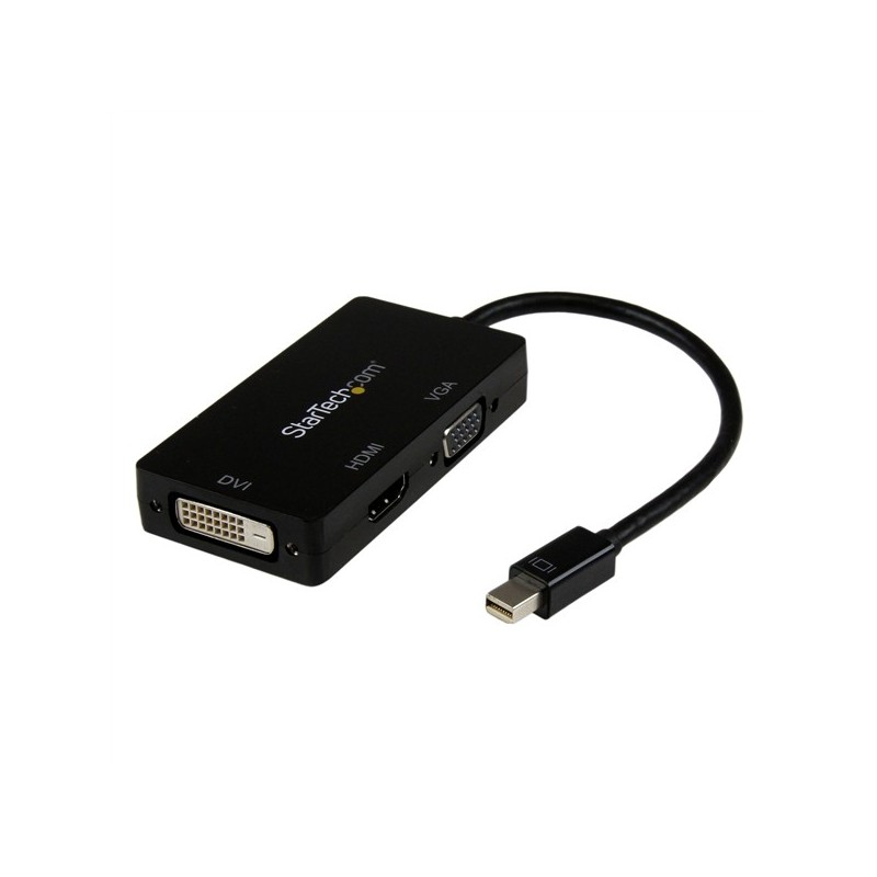 StarTech ADAPTADOR CONVERSOR MINI DISPLAYPORT A VGA DVI HDMI