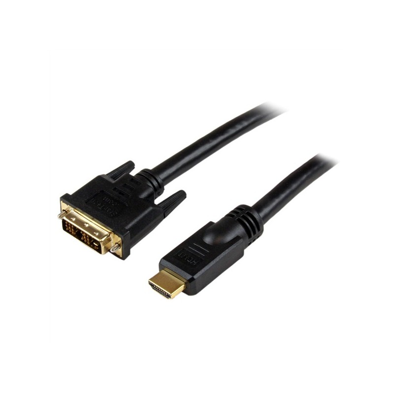 StarTech CABLE HDMI A DVI 7M DVI-D MACHO A MACHO ADAPTADOR NEGRO