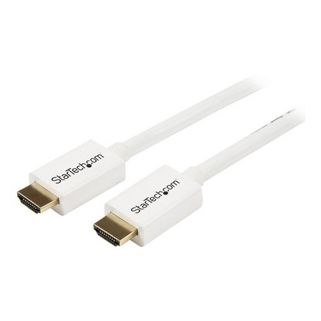 StarTech CABLE HDMI DE ALTA VELOCIDAD 3M MACHO A MACHO CL3 BLANCO