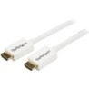 StarTech CABLE HDMI DE ALTA VELOCIDAD 3M MACHO A MACHO CL3 BLANCO