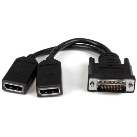 StarTech 8" DMS-59 A DOBLE CABLE DISPLAYPORT ADAPTADOR