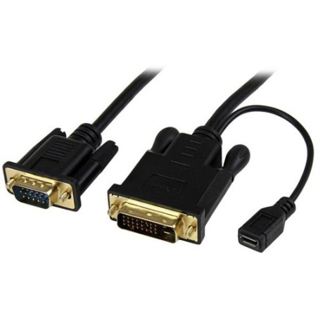 0.9M DVI-D A ADAPTADOR VGA CONVERTER CABLE 1920X1200