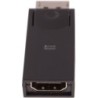 V7 DISPLAYPORT A ADAPTADOR HDMI NEGRO 1080P CONVERTIDOR MACHO/HEMBRA