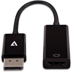 V7 ADAPTADOR DISPLAYPORT A HDMI NEGRO MACHO/HEMBRA