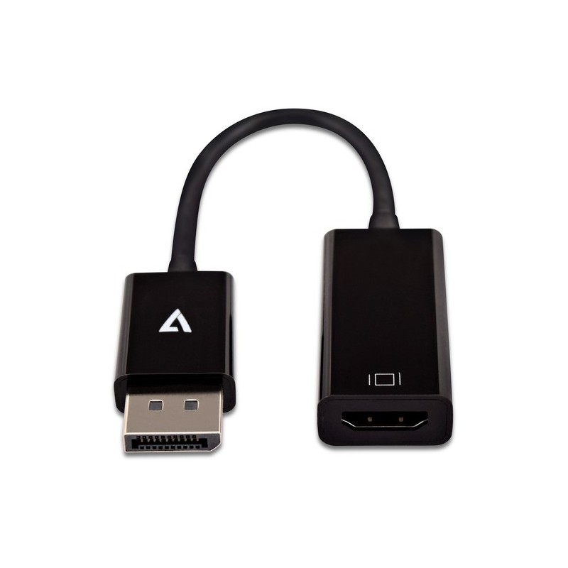 V7 ADAPTADOR DISPLAYPORT A HDMI NEGRO MACHO/HEMBRA