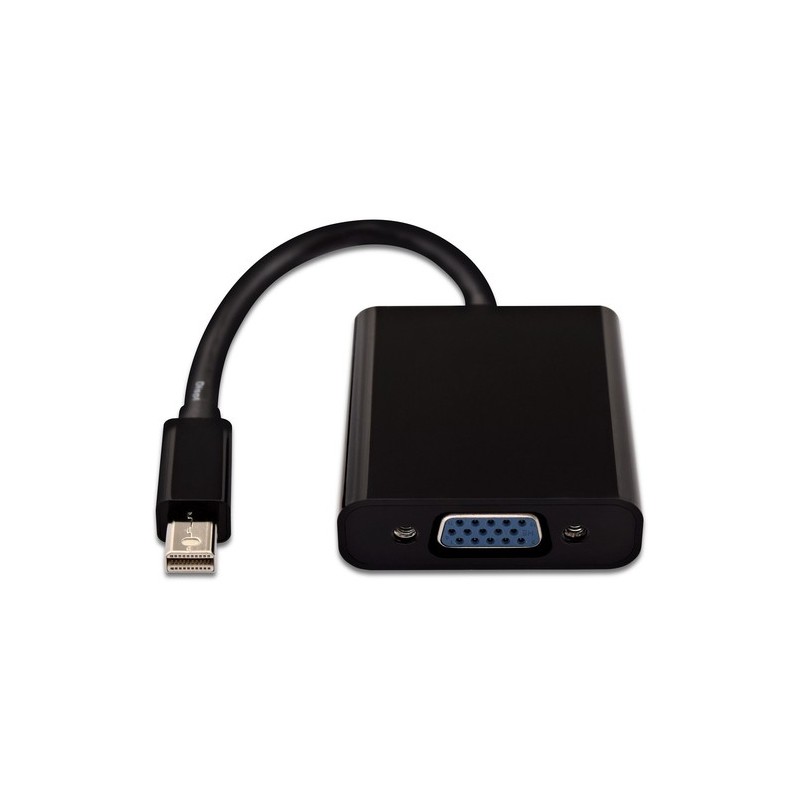 V7 ADAPTADOR MINI DISPLAYPORT A VGA NEGRO MACHO/HEMBRA